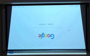 Máy chiếu ngược hình