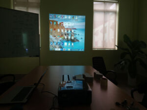 Lắp máy chiếu Optoma SA500