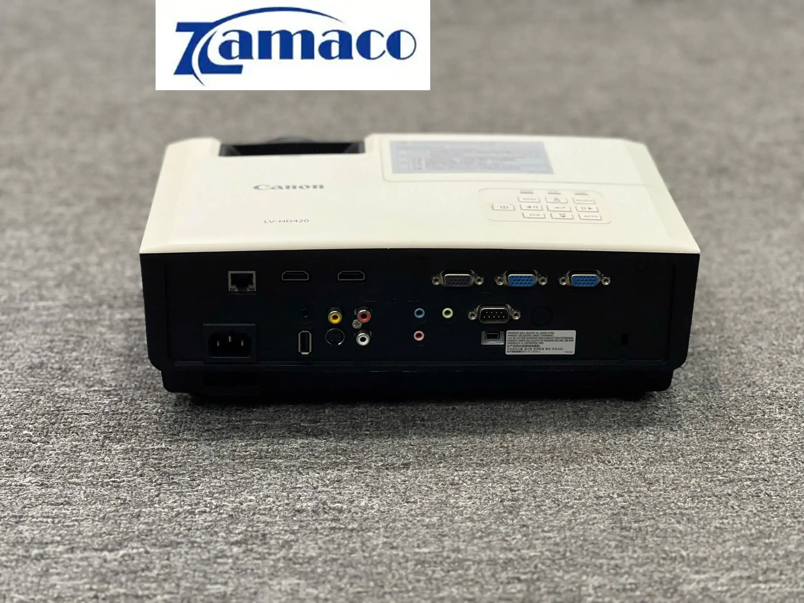 Máy chiếu cũ Full HD Canon HD420 đèn đã chiếu 150 giờ